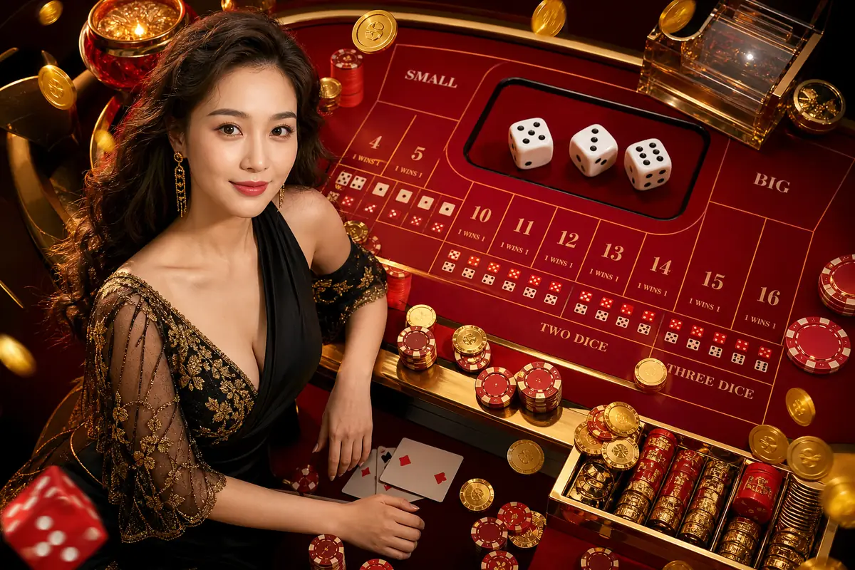 09win casino meja live baccarat dealer